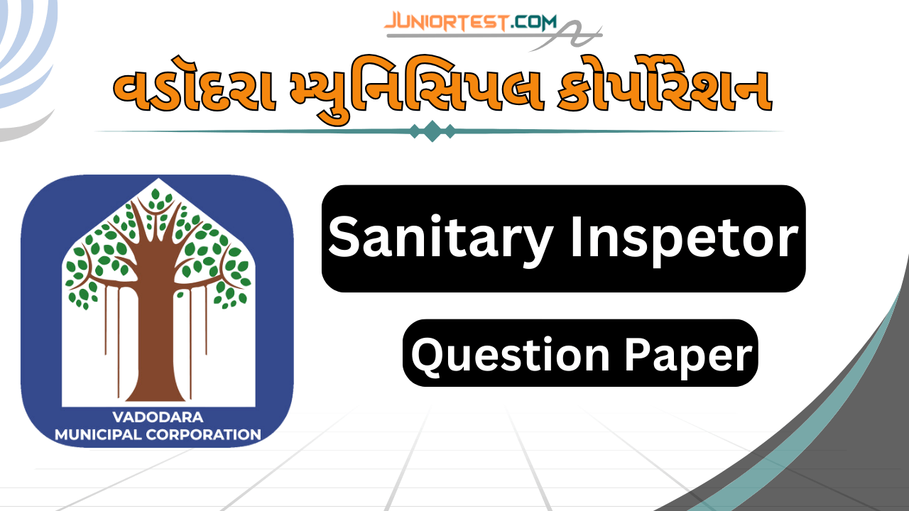 Sanitary Inspetor (VMC) Question paper