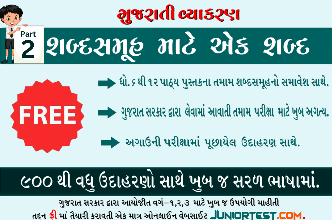 શબ્દસમૂહ માટે એક શબ્દ- 2