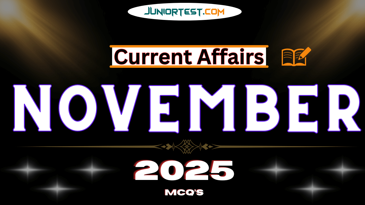 Current Affairs | November - 2025